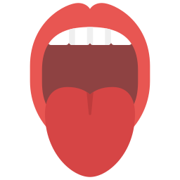 lengua fuera icono