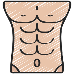 腹部 icon