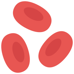 Red blood cells icon