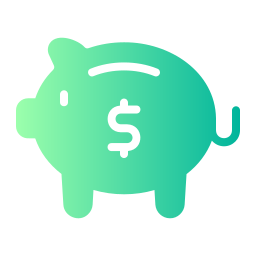 Piggy bank icon