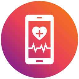 aplicativo diário de saúde Ícone