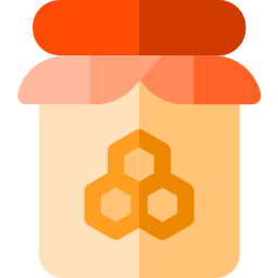 tarro de miel icono