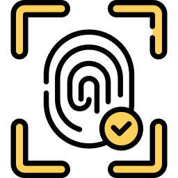 acceso biométrico icono