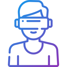 Virtual reality icon