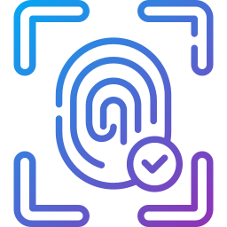 Biometric access icon