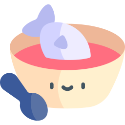 Fish soup icon