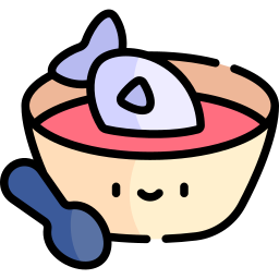 Fish soup icon