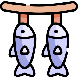 Dried fish icon