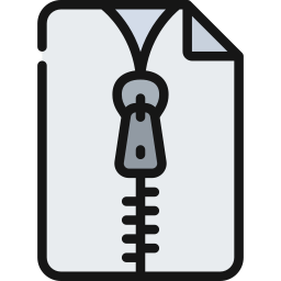 Zip file icon