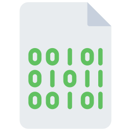 binaire code icoon