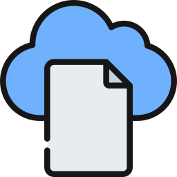cloud-bestand icoon