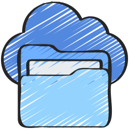 cloud-ordner icon