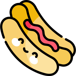 hot dog ikona