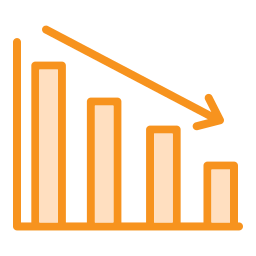 gráfico de barras icono