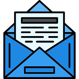 apri e-mail icona