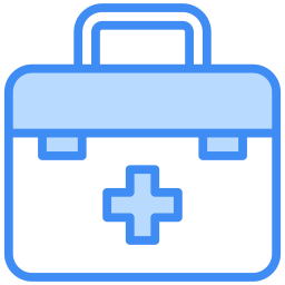 First aid kit icon