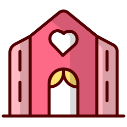Marriage hall icon
