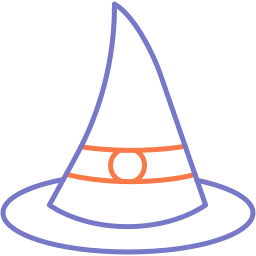 Witch hat icon