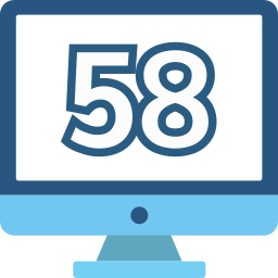 Fifty eight icon