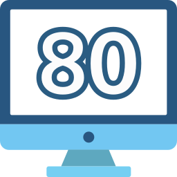 80 Ícone