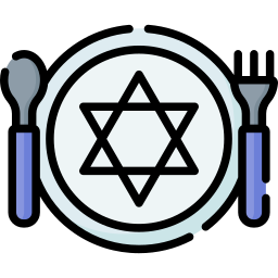 comestible según la ley judía icono