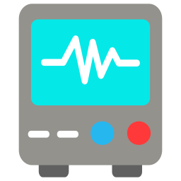 máquina de electrocardiograma icono