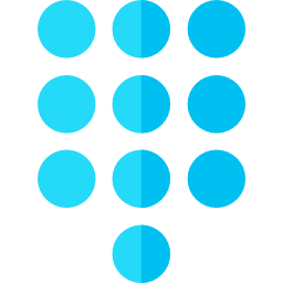 teclado de marcación icono