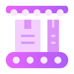 Conveyor truck icon