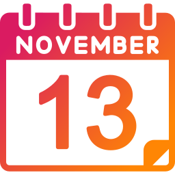 13 de noviembre icono