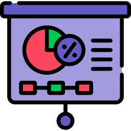 Presentation board icon