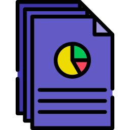 Report analysis icon