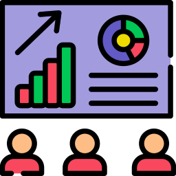 tableau de présentation Icône