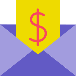 Mail attachment icon
