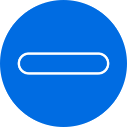 Minus button icon