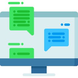 Web chat icon