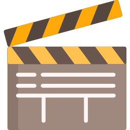 clapperboard icon