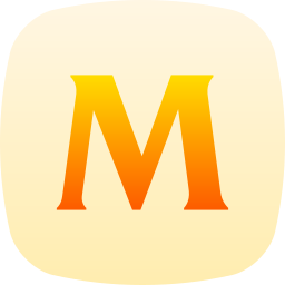 Letter m icon