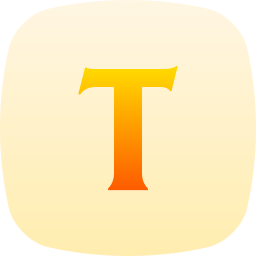 Letter t icon