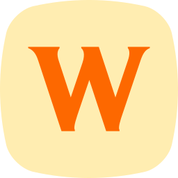 Letter w icon