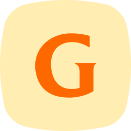 文字g icon