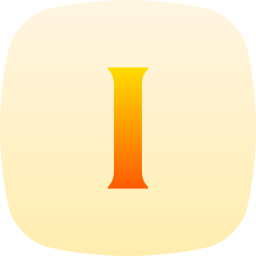 文字i icon