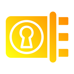 Safety lock icon