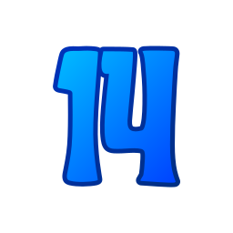 número 14 Ícone