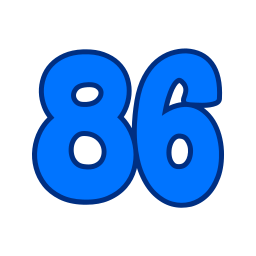 86 icono