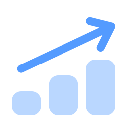 croissance Icône