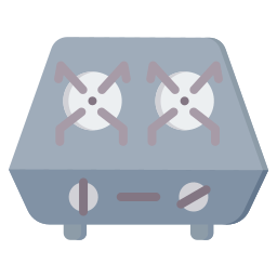 Kitchen stove icon