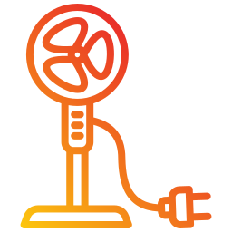 Электрический вентилятор иконка