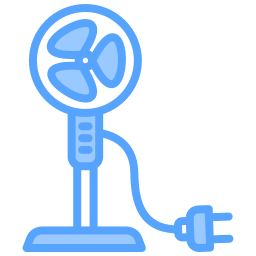 Электрический вентилятор иконка