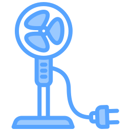 ventilador eléctrico icono