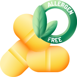 allergeen vrij icoon